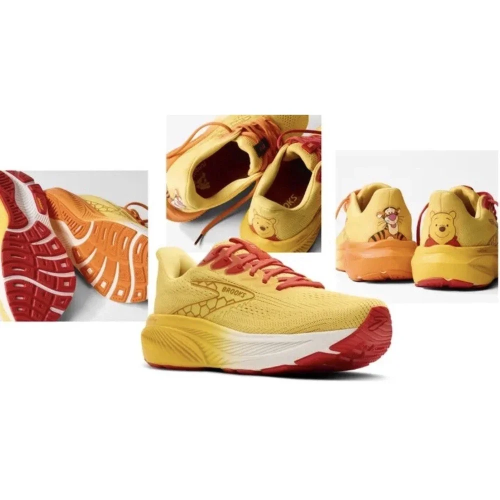 2026 Disney Brooks Run Winnie the Pooh Ghost 17 Womens SZ 9 Springtime runDisney